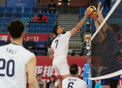 والیبال انتخابی المپیک، ایران 3 - چین تایپه صفر