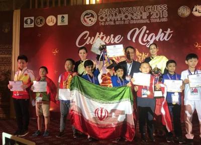 شطرنج قهرمانی نوجوانان آسیا، 3 مدال برای ایران در برق آسا