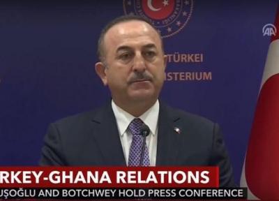 وزیر خارجه ترکیه: به دنبال آتش بس در لیبی هستیم