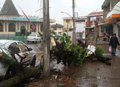 وقوع طوفان در مازندران پیش بینی شده است