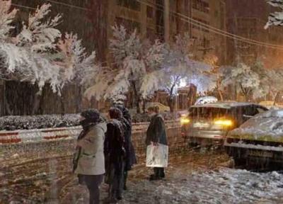 کولاک برف و یخبندان در راه تهران ، دما چقدر کاهش می یابد؟